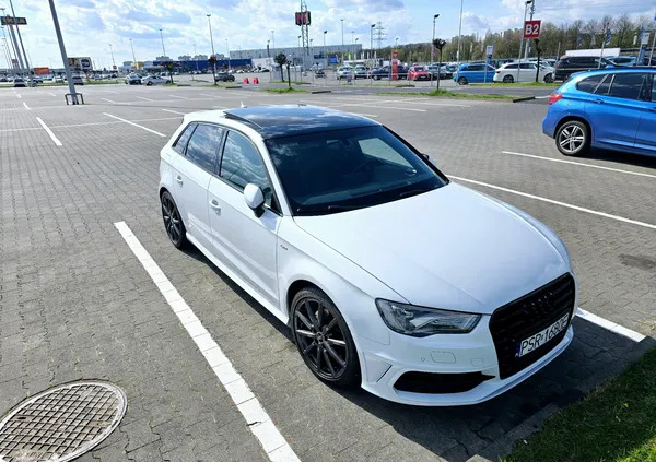 lubuskie Audi A3 cena 70500 przebieg: 120100, rok produkcji 2014 z Poznań